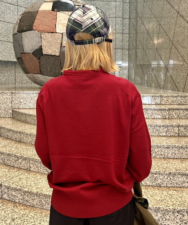 小原 もこさんの「BEAMS WOMEN｜【別注】NEW ERA / チェック 940 Easy Snap」を使ったコーディネート