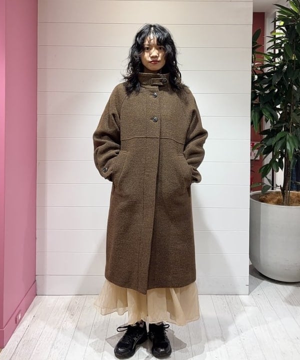 パラスパレス ヴーム ショートコート ブラウン サイズ0 フリー ビームス なんば（1143523） スタイリング・コーディネイト｜BEAMS