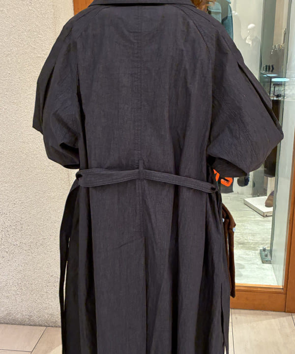 キラリさんの「BEAMS WOMEN｜コットン ナイロン ミリタリー ステンカラー コート」を使ったコーディネート