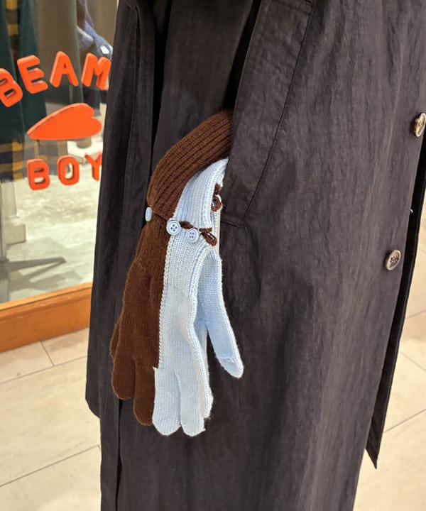 キラリさんの「BEAMS WOMEN｜コットン ナイロン ミリタリー ステンカラー コート」を使ったコーディネート