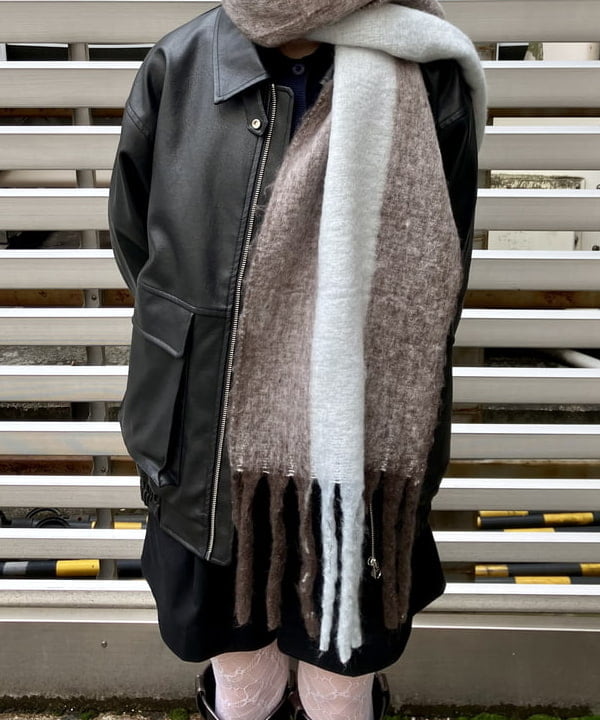 むりょさんの「BEAMS WOMEN｜【別注】FRED PERRY / Tipped Collar Cardigan」を使ったコーディネート