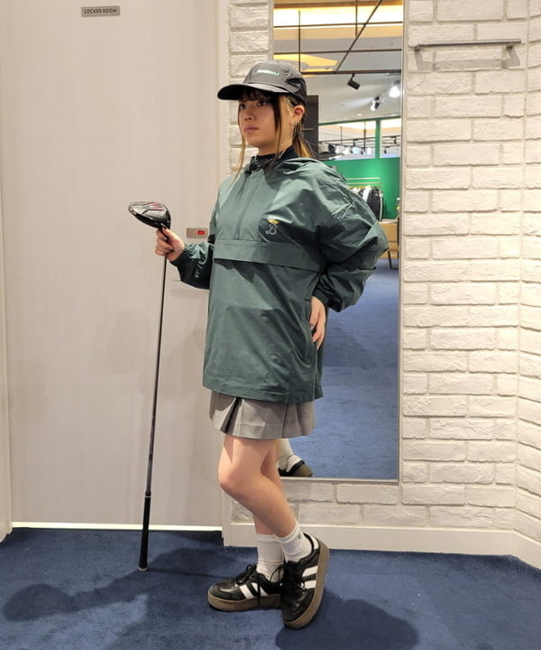 ⭐︎新品未使用ビームス ゴルフ モックネックボタンキルティング 冬ゴルフ必須 JONES Sports tシャツ × BEAMS GOLF / 別注 ポイント モックネック
