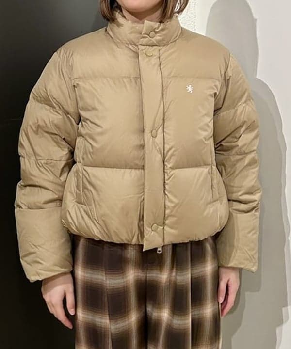 早川 萌子さんの「BEAMS WOMEN｜Gymphlex / ダウン ショート ジャケット」を使ったコーディネート