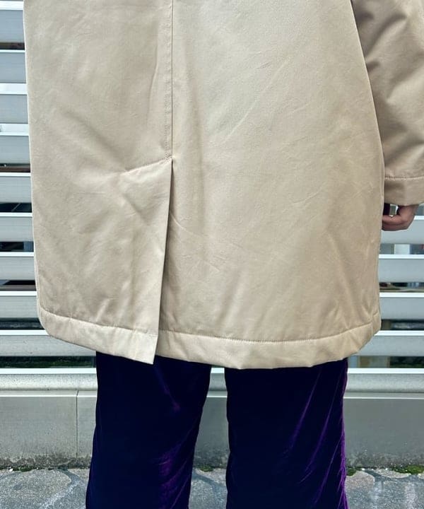 Kyooka Sayakaさんの「BEAMS WOMEN｜コットン ポリエステル シャンブレー ステンカラー コート」を使ったコーディネート