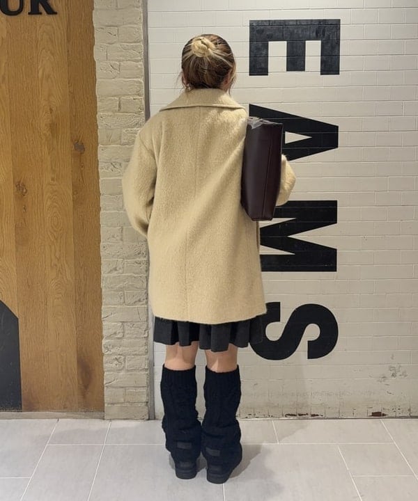 大石彩可さんの「BEAMS WOMEN｜ワイド 2WAY バッグ」を使ったコーディネート