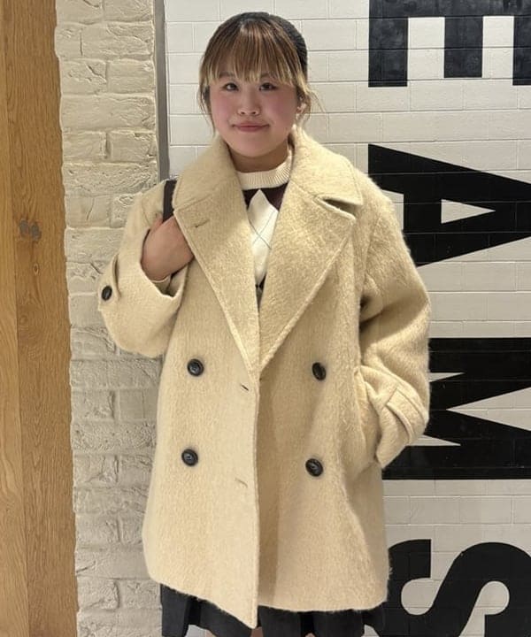 大石彩可さんの「BEAMS WOMEN｜ワイド 2WAY バッグ」を使ったコーディネート