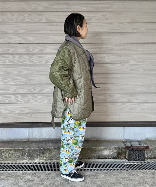 つぼさんの「BEAMS WOMEN｜クレイジー デタッチ スリーブ ライナー」を使ったコーディネート