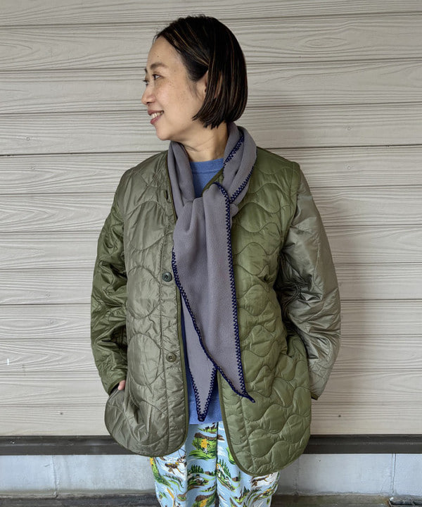 つぼさんの「BEAMS WOMEN｜クレイジー デタッチ スリーブ ライナー」を使ったコーディネート