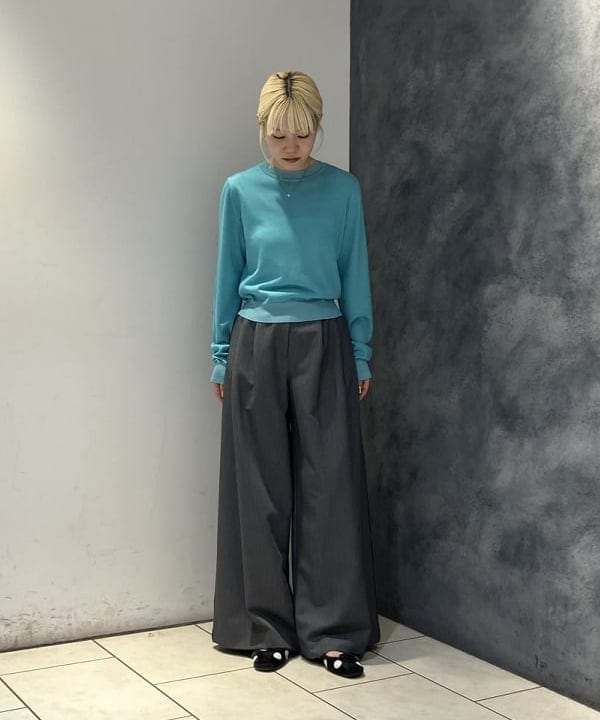 菜月さんの「BEAMS WOMEN｜BAUM UND PFERDGARTEN / フェイクレザー 3ポケット ジャケット」を使ったコーディネート