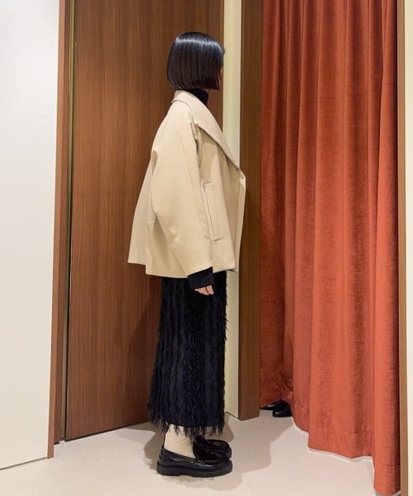 Kanaeさんの「BEAMS WOMEN｜スタンドネック 中綿ブルゾン コート .M」を使ったコーディネート