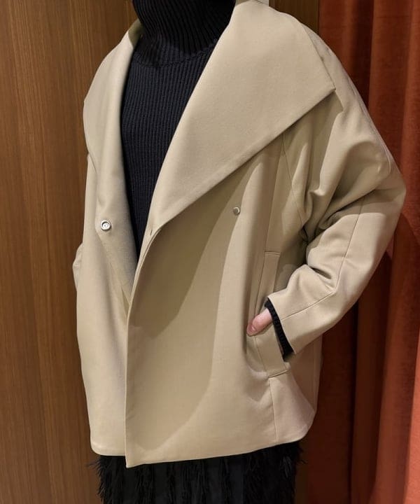 Kanaeさんの「BEAMS WOMEN｜スタンドネック 中綿ブルゾン コート .M」を使ったコーディネート