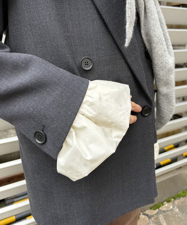 Kanaeさんの「BEAMS WOMEN｜ベルスリーブ クルーネック ニット」を使ったコーディネート