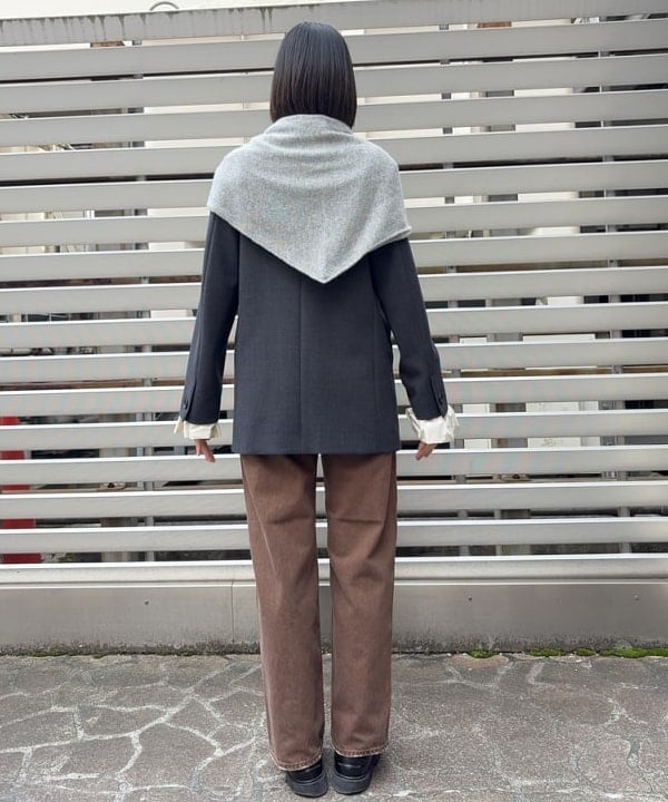 Kanaeさんの「BEAMS WOMEN｜ベルスリーブ クルーネック ニット」を使ったコーディネート