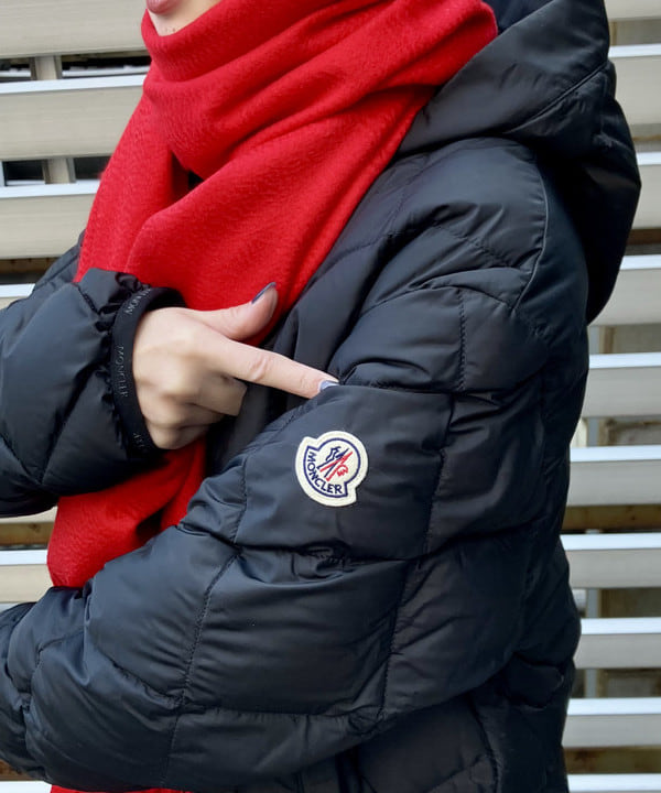 むりょさんの「BEAMS WOMEN｜カシミヤ ソリッド ストール」を使ったコーディネート