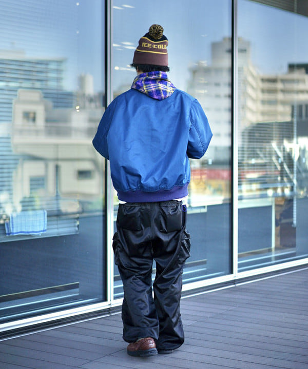 BAKU(東江 漠)さんの「BEAMS WOMEN｜ワイドフィット リフレクター チェック フードシャツ」を使ったコーディネート