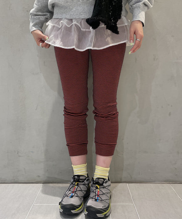 rinnaさんの「BEAMS WOMEN｜フリルベルト セット スウェットパンツ」を使ったコーディネート