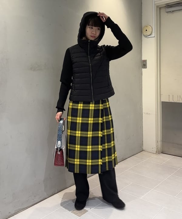 中平 あみさんの「BEAMS WOMEN｜TATRAS / GRIF ダウンジャケット」を使ったコーディネート