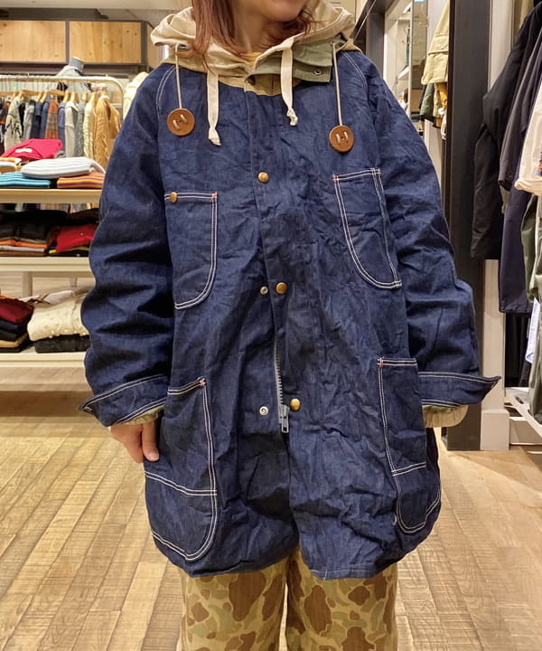 原口 愛さんの「BEAMS WOMEN｜【別注】orSlow &times; SIERRA DESIGNS / カバーオール」を使ったコーディネート