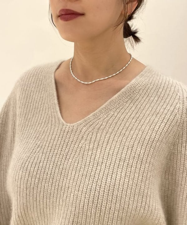 SAKAIさんの「BEAMS WOMEN｜フォックスウール ホールガーメント ニット」を使ったコーディネート