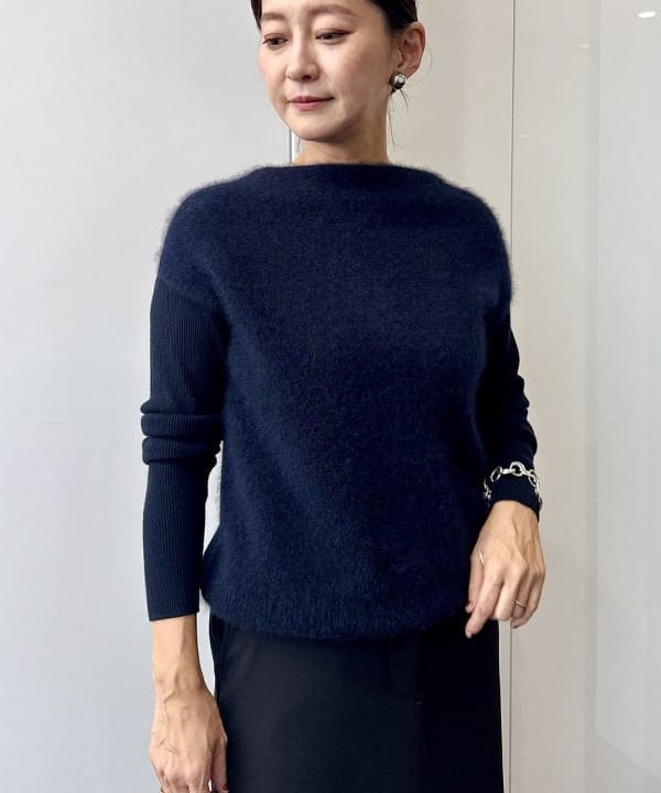 桑原 ふみさんの「BEAMS WOMEN｜AK+1 / ボンディング コート」を使ったコーディネート