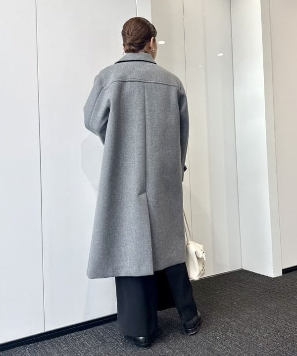 桑原 ふみさんの「BEAMS WOMEN｜AK+1 / ボンディング コート」を使ったコーディネート