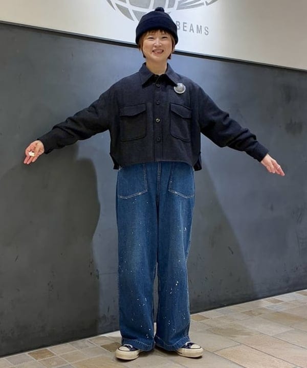 木村 梨香さんの「BEAMS WOMEN｜ベーシック ボーダー ロングスリーブ」を使ったコーディネート