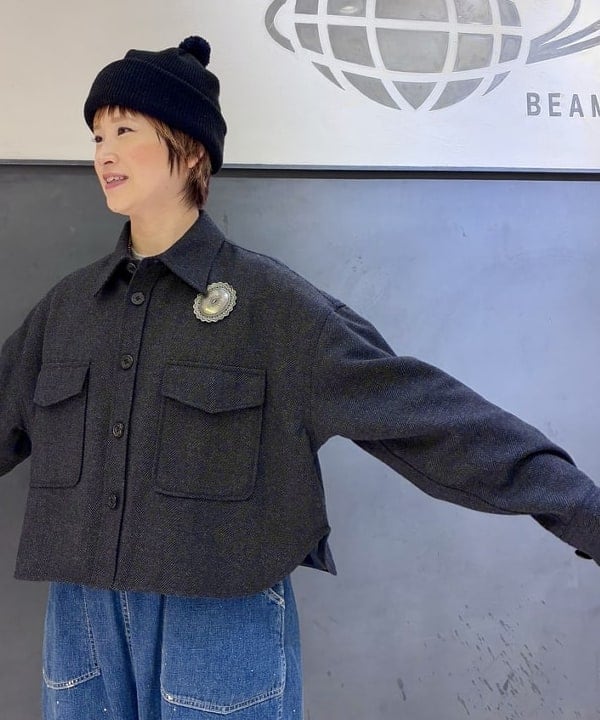 木村 梨香さんの「BEAMS WOMEN｜ベーシック ボーダー ロングスリーブ」を使ったコーディネート