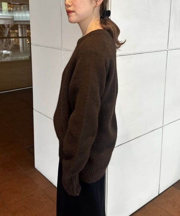 大浦 栞さんの「BEAMS WOMEN｜グレンチェック アルパカ リバーシブル ストール」を使ったコーディネート