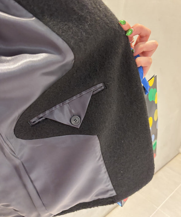 中平 あみさんの「BEAMS WOMEN｜モヘヤループ シャギー ジャケット」を使ったコーディネート