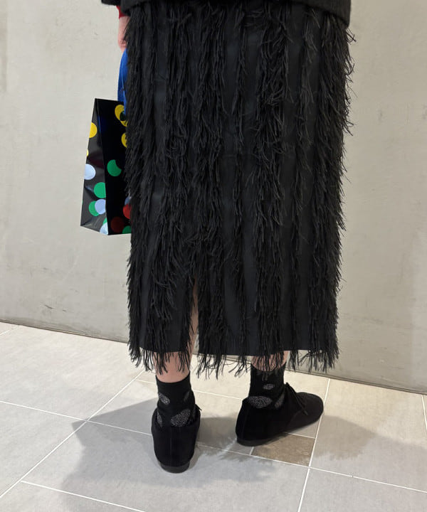 中平 あみさんの「BEAMS WOMEN｜モヘヤループ シャギー ジャケット」を使ったコーディネート