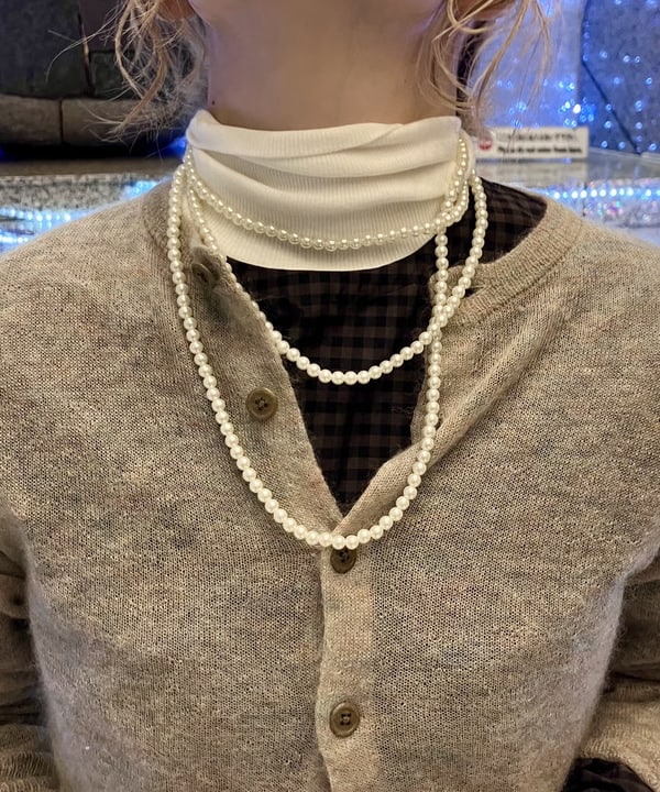 小原 もこさんの「BEAMS WOMEN｜リブタートル ロングスリーブ カットソー」を使ったコーディネート