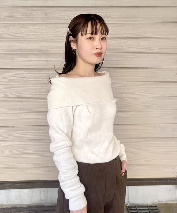 カタヤマ アヤさんの「BEAMS WOMEN｜maturely / シャギー ヘリンボーン ダッフルコート」を使ったコーディネート