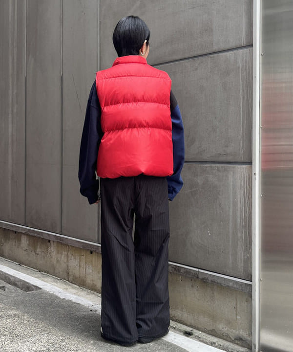 ミナミマリコさんの「BEAMS WOMEN｜リバーシブル ダウン ベスト」を使ったコーディネート