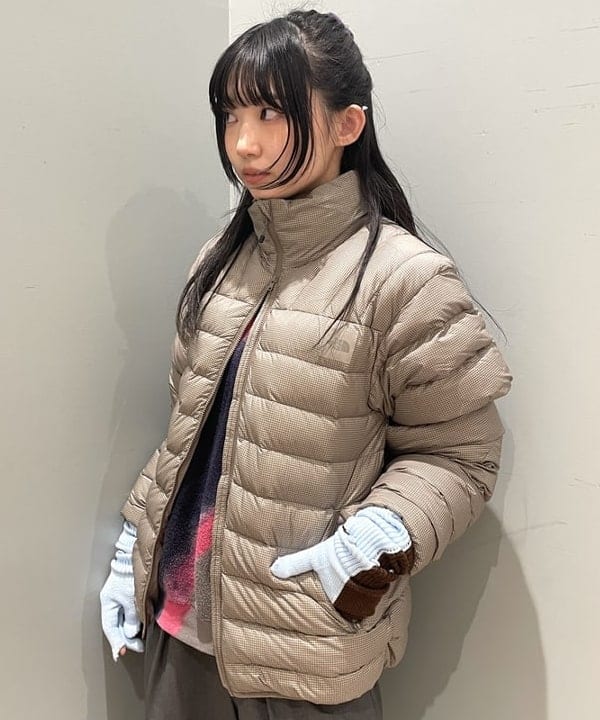 加歩さんの「BEAMS WOMEN｜THE NORTH FACE / エンライドコンバーチブルダウンジャケット」を使ったコーディネート