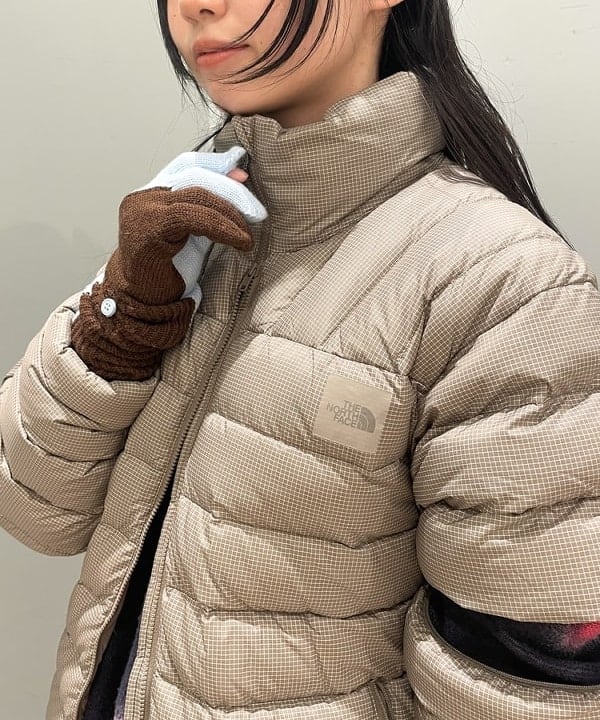 加歩さんの「BEAMS WOMEN｜THE NORTH FACE / エンライドコンバーチブルダウンジャケット」を使ったコーディネート