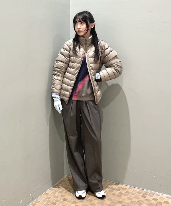 加歩さんの「BEAMS WOMEN｜THE NORTH FACE / エンライドコンバーチブルダウンジャケット」を使ったコーディネート