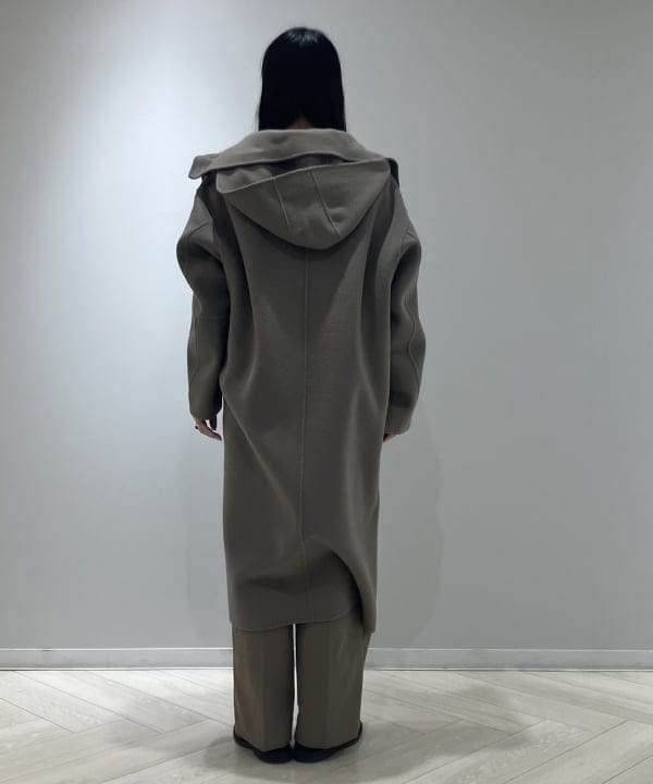 OSUMIさんの「BEAMS WOMEN｜リバー フーディーコート」を使ったコーディネート