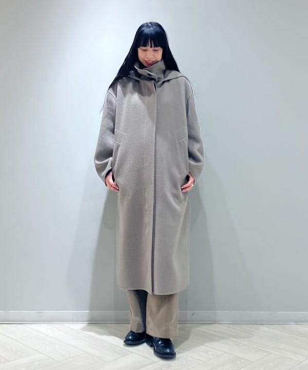 OSUMIさんの「BEAMS WOMEN｜リバー フーディーコート」を使ったコーディネート