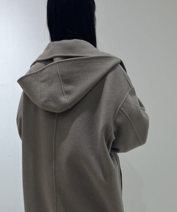 OSUMIさんの「BEAMS WOMEN｜リバー フーディーコート」を使ったコーディネート