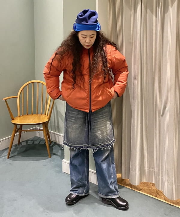 EMORIさんの「BEAMS WOMEN｜リバーシブル ダウン ジャケット」を使ったコーディネート