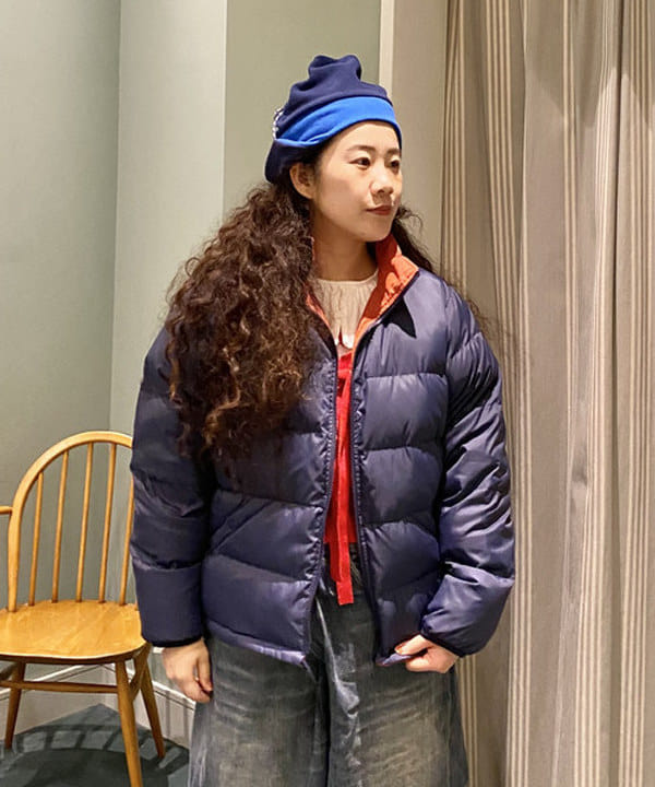 EMORIさんの「BEAMS WOMEN｜リバーシブル ダウン ジャケット」を使ったコーディネート