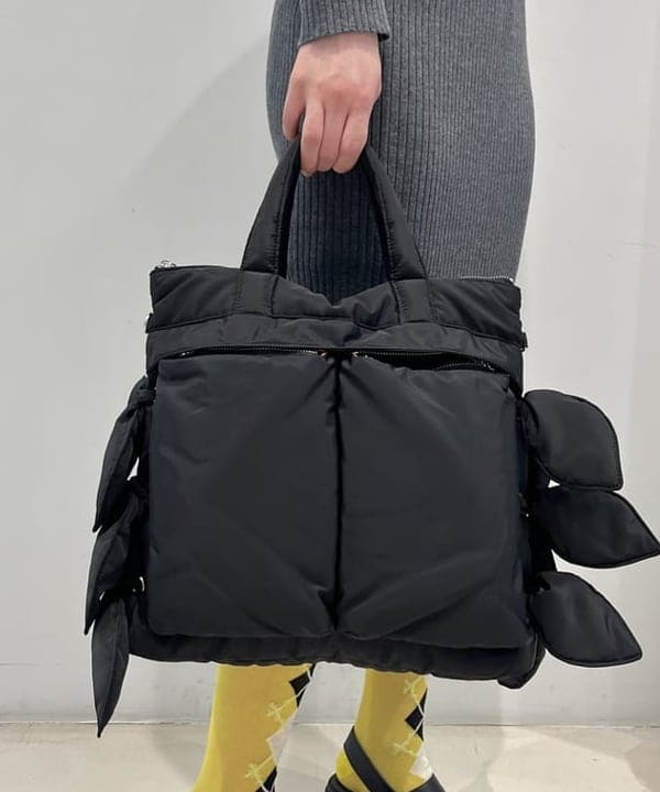 神坂 莉子さんの「BEAMS WOMEN｜【別注】Casselini / リボン ヘルメット バッグ」を使ったコーディネート