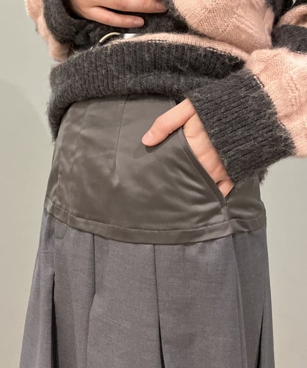 加歩さんの「BEAMS WOMEN｜ワイド ボーダー ポロ ニット」を使ったコーディネート