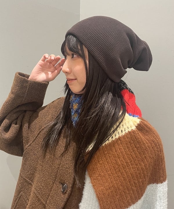 加歩さんの「BEAMS WOMEN｜スタンドカラー シングル コート」を使ったコーディネート