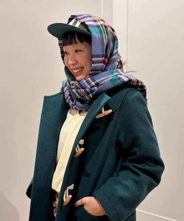 ばるたんさんの「BEAMS WOMEN｜ペナント プリント シャツ」を使ったコーディネート