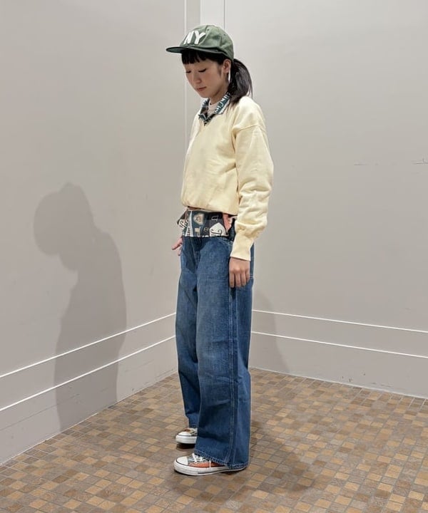 ばるたんさんの「BEAMS WOMEN｜ペナント プリント シャツ」を使ったコーディネート