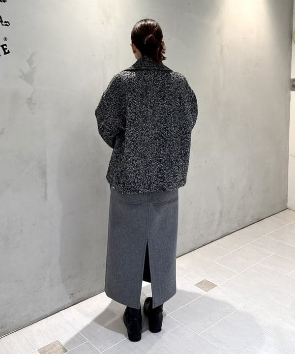 ヒライさんの「BEAMS WOMEN｜サイドジップ リブ プルオーバー ニット .M」を使ったコーディネート