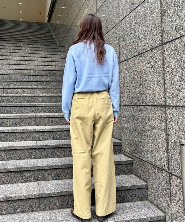 はやしあかねさんの「BEAMS WOMEN｜DANTON / WOMEN'S LAMBSWOOL CREW NECK KNIT PULLOVER」を使ったコーディネート
