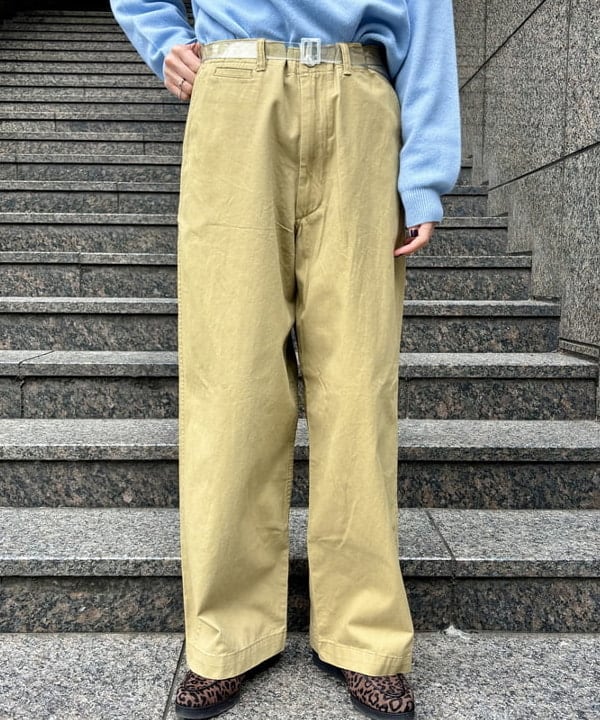 はやしあかねさんの「BEAMS WOMEN｜DANTON / WOMEN'S LAMBSWOOL CREW NECK KNIT PULLOVER」を使ったコーディネート