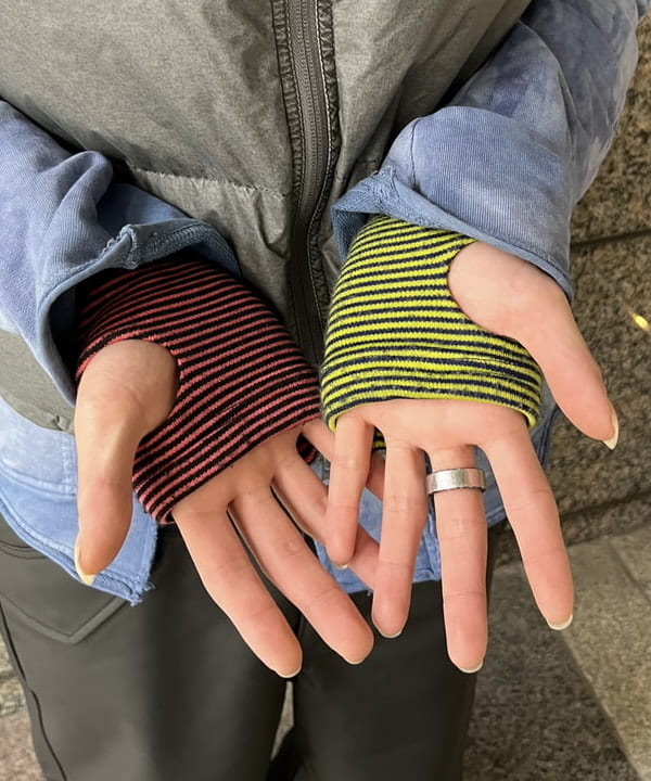 菊田 悠さんの「BEAMS WOMEN｜ワイドフィット フェード ダウンベスト」を使ったコーディネート